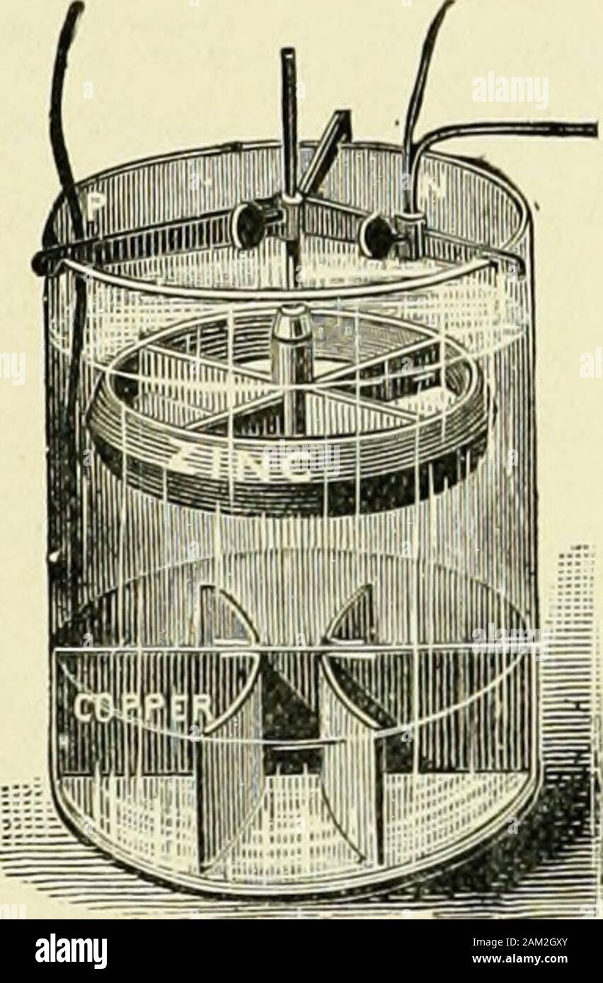 Zinc and copper sulphate displacement hires stock photography and