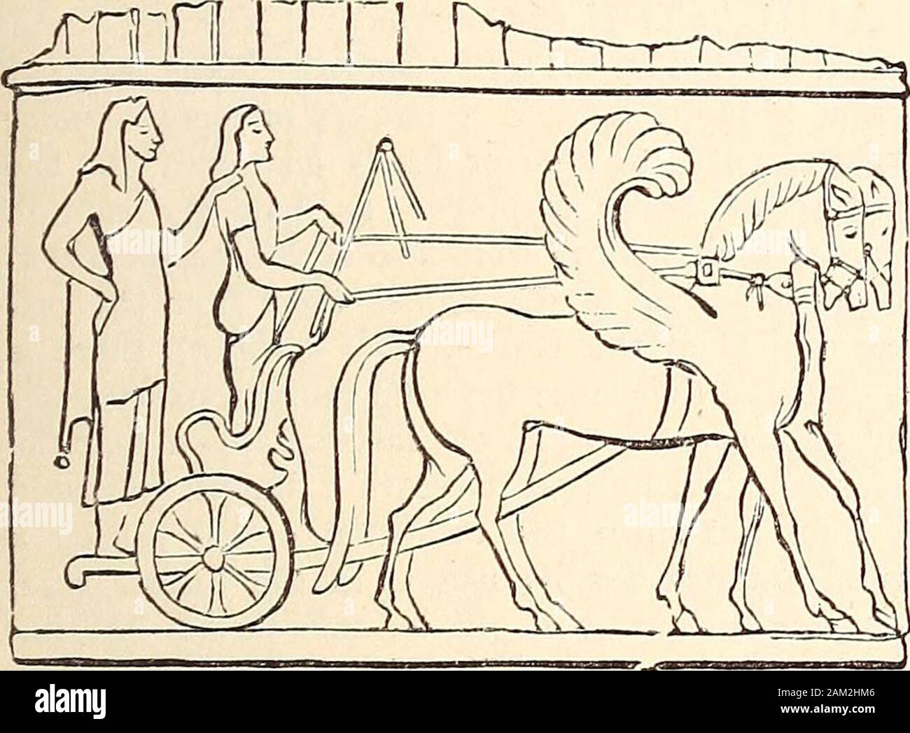 A dictionary of Greek and Roman antiquities.. . colano, vol. i. p. 257.) [J. Y.] ANTOMOSIA (ai/rafioffla). [Anakrisis,p. 92, a ; Paragraphe.] ANTYX (ai/Tu|, probably allied etymologicallyto afj.nv£), the rim or border of any thing, espe-cially of a shield, or chariot. The rim of the largeround shield of the ancient Greeks was thinnerthan the part which it enclosed. Thus the orna-mental border of the shield of Achilles, fabricatedby Hephaestus, was only threefold, the shield itselfbeing sevenfold. (77. xviii. 479 ; comp. xx. 275.)See examples of the antyx of a shield in woodcutsto Antefixa, Arm Stock Photo