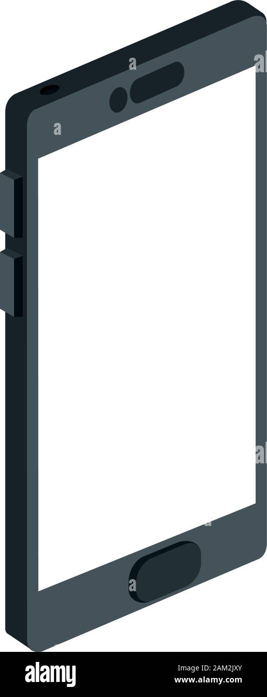 smartphone device technology isolated icon Stock Vector Image & Art - Alamy