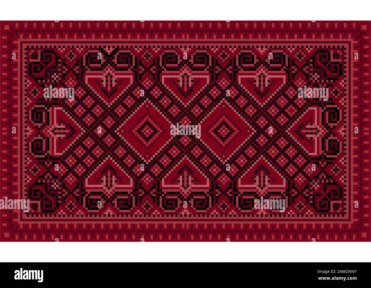 Luxurious Oriental Carpet Original Pattern High Resolution Stock ...