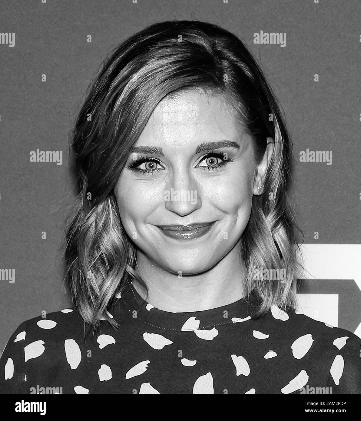 Pasadena, CA - January 09, 2020: Taylor Misiak of 'Dave' attends the FX