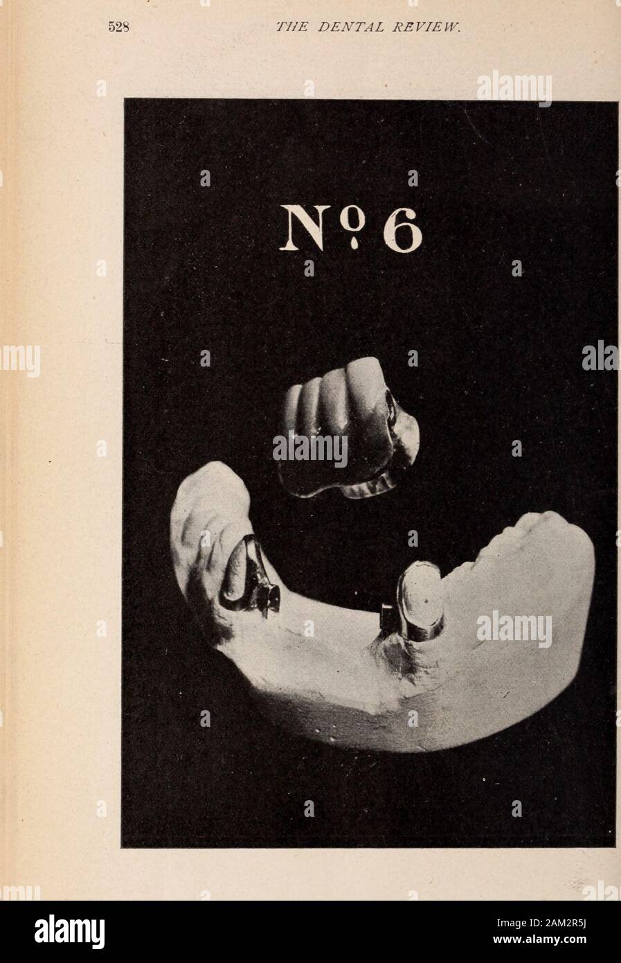 Dental review; devoted to the advancement of dentistry Stock Photo Alamy