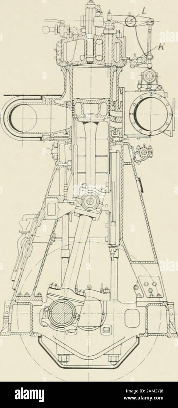 Diesel engines for land and marine work . = p.; i Stock Photo Alamy