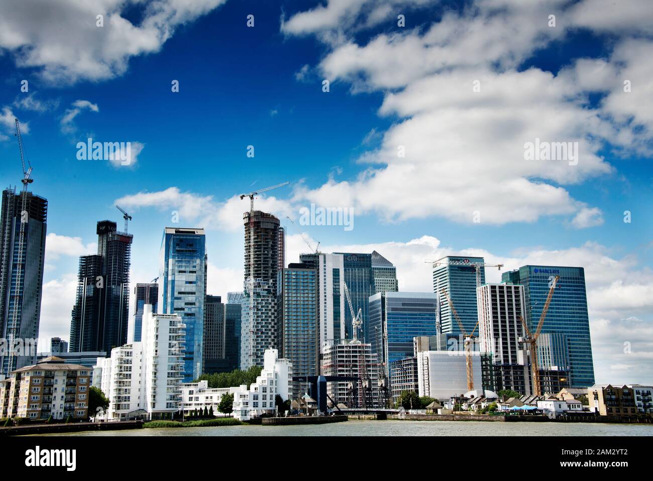 Canary Wharf Buildings London during daylight Stock Photo - Alamy