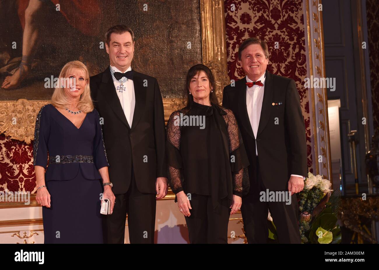 Munich, Germany. 10th Jan, 2020. Markus Söder (CSU), Prime Minister of ...