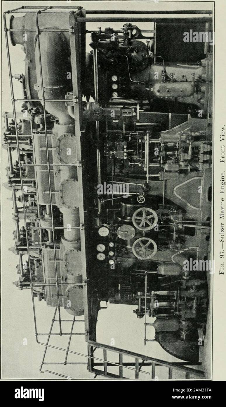 Diesel engines for land and marine work . 214 CONSTRUCTION OF DIESEL MARINE ENGINE 215 Stock