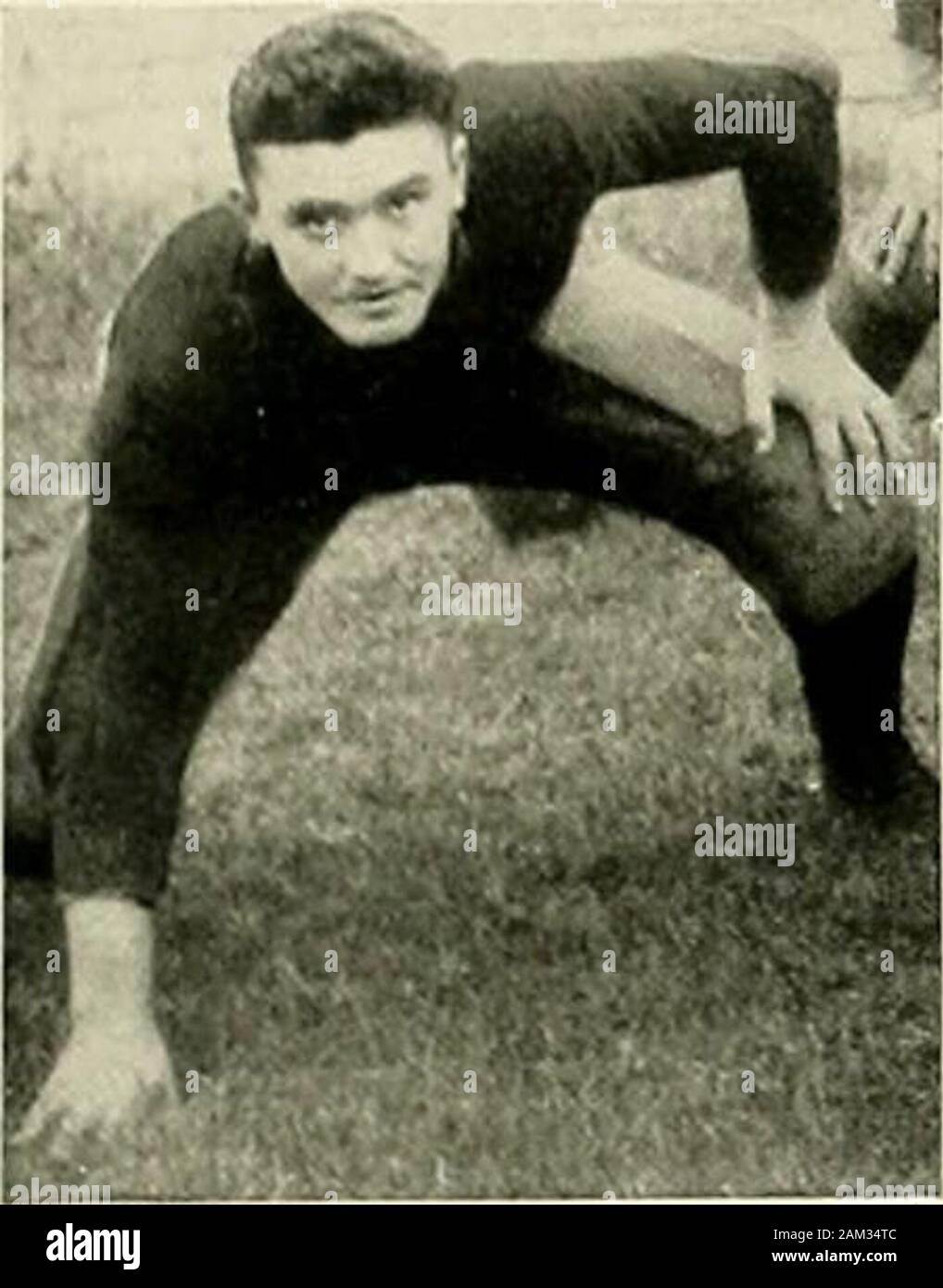 Jambalaya [yearbook] 1917 . (322) ^^M. Football T Men. Foster—Jawn A ticklish tackle. Jawn is from somewhere in Louisiana, and wewant to know that if there are any more like him from where hehails, is how to get them to come to Tulane. Legendre—Marion* Here we see the Manager. And he was a good one. Didnt hetake the team to Texas and to Georgia, and show ihem a good time,and still make money on the season? Marion asked us to leavehim out of this section, but we just couldnt resist the temptation loshow you his wonderful physiognomy. Stock Photo