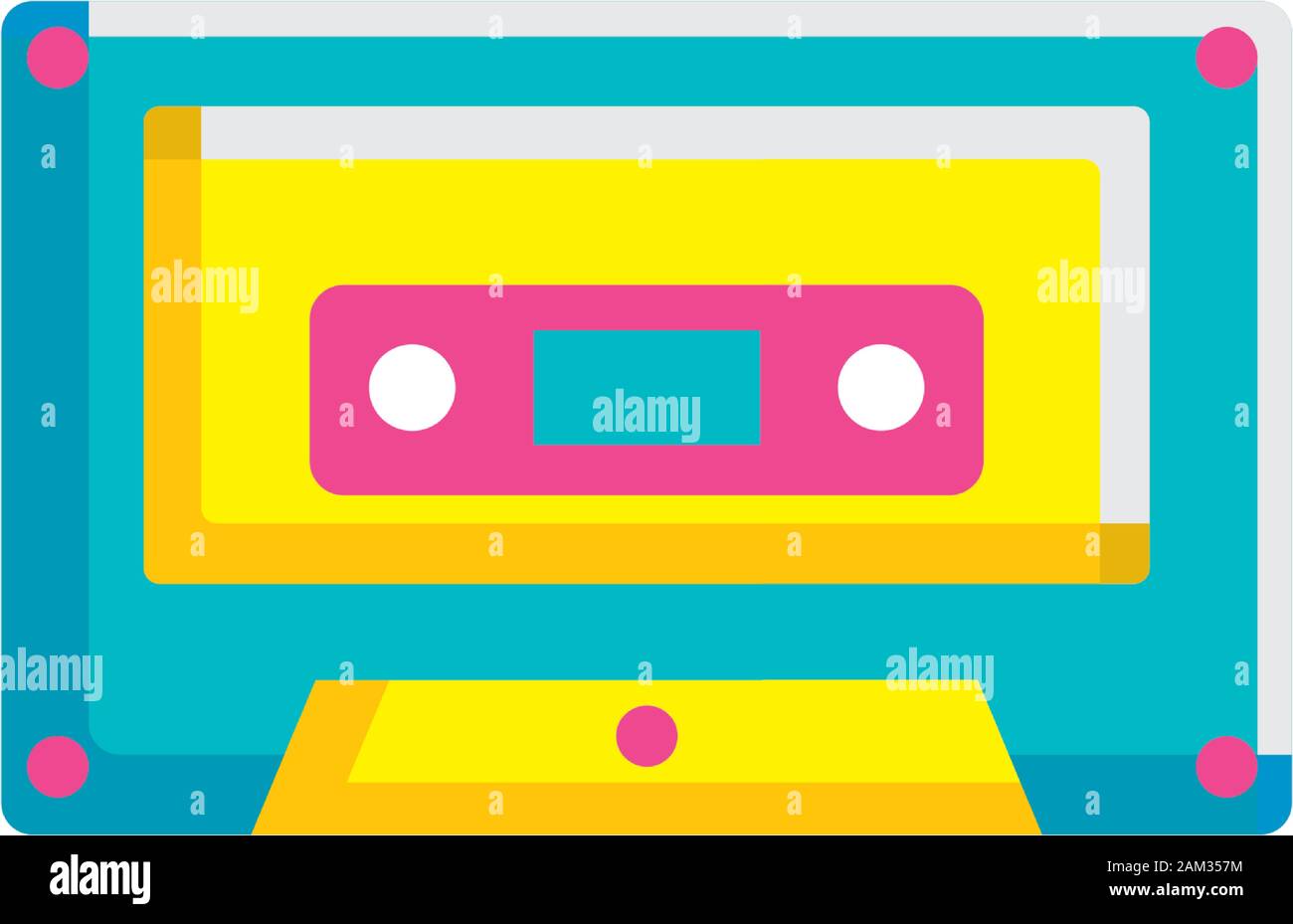 cassette music pop art style icon Stock Vector Image & Art - Alamy