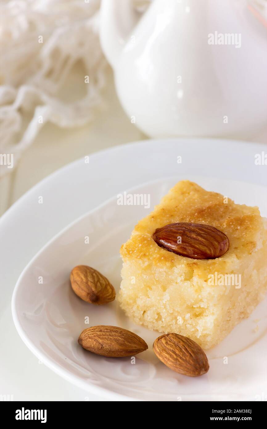 Basbousa High Resolution Stock Photography And Images Alamy
