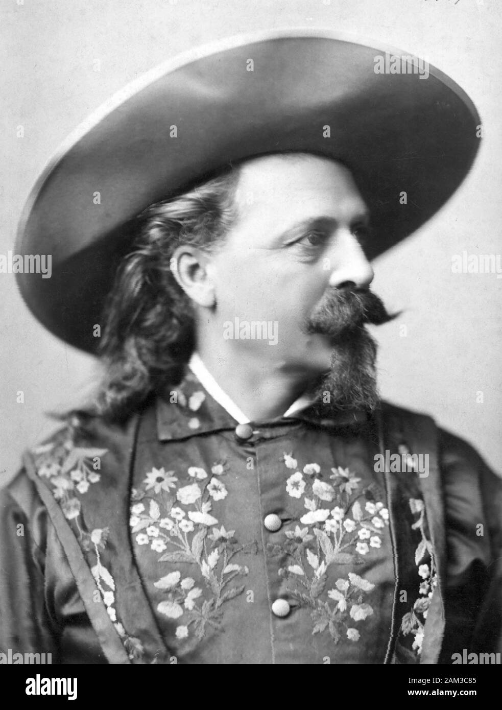 BUFFALO BILL - William Cody - (1846-1917) American soldier and showman Stock Photo