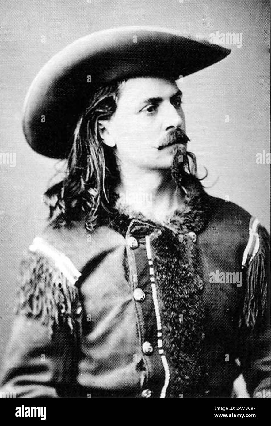 BUFFALO BILL - William Cody - (1846-1917) American soldier and showman Stock Photo