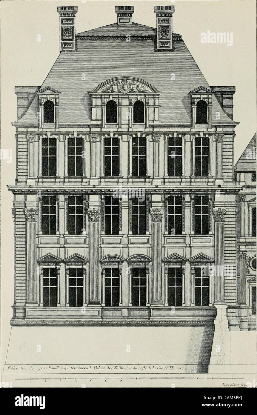 A history of French architecture from the death of Mazarin till the death of Louis XV, 1661-1774 . J -1 ^ 4^ ii^ |;&gt; •?-^ 1 It i^;i^ ?cOst: ?-eo-Ss ro ^ -y i: ^ o. ^^ V CU ^ li V -i-^ . ?^ - ^ :d ^ r^ &gt; -^ w i S J rCj = ^ ^ ^ ^ a M .. i p ?- w H ^ ^ &lt; v; =w cfi S| W ^ ^: ^ . a • • i X H ^ ^ « v.e ^ ^^ 6 ^^ V b -&gt; k ?t: W .5 :^ a ^ , w S- C hj 5 H Q^3 11 Ifi [i. PI. 62, 6^ Pl. XI. / KisUu^tii^t iii-n ,froJ PiUitlicn ijni tcnnnu-ru /.?/li/.i/l/ -A.f ^&lt;//Af^.v Jii ,^^fh-d,-L: THK I Lll,I.RIi:s NOKIII IAVII.IOX. I.K  AU, FOLLOW INC. hU CKRCKAU (p. (i;,) I. TO IACli I. 63] LOUIS LE Stock Photo