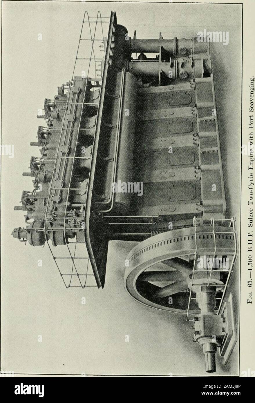 Diesel engines for land and marine work . direct off the crank shaft, are the high and
