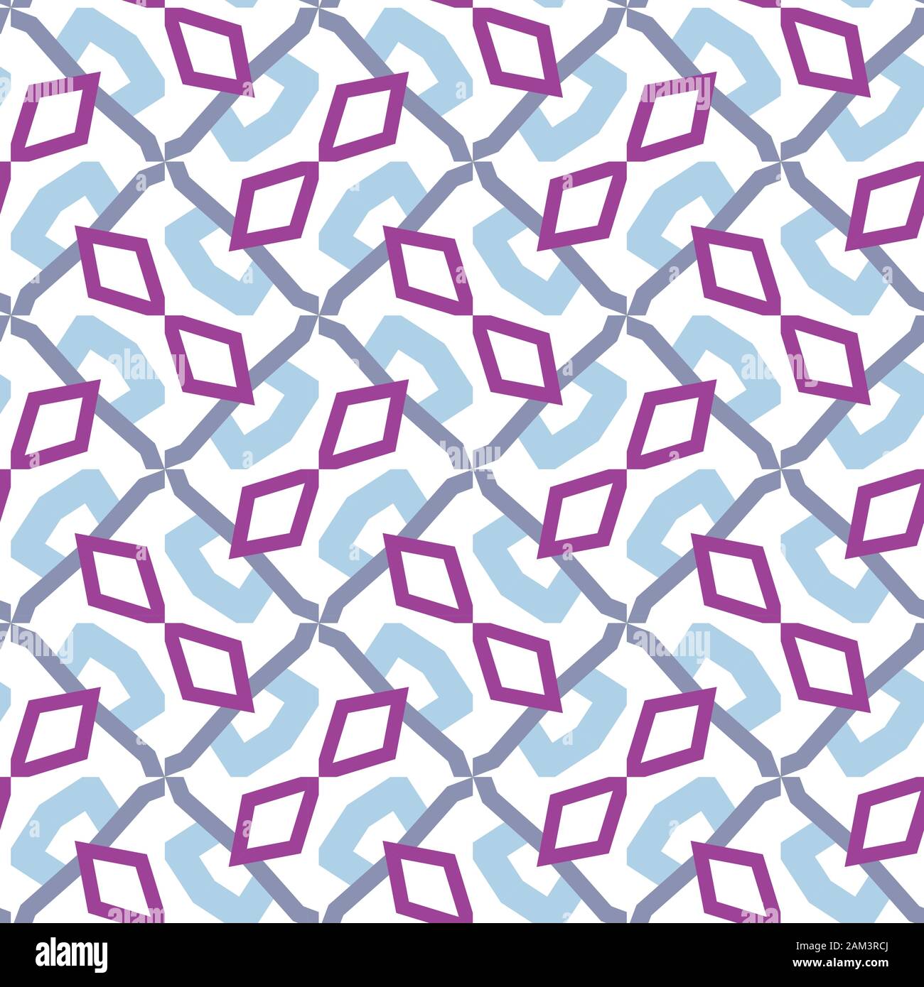 Geometric ornamental vector pattern. Seamless design texture. Stock Vector