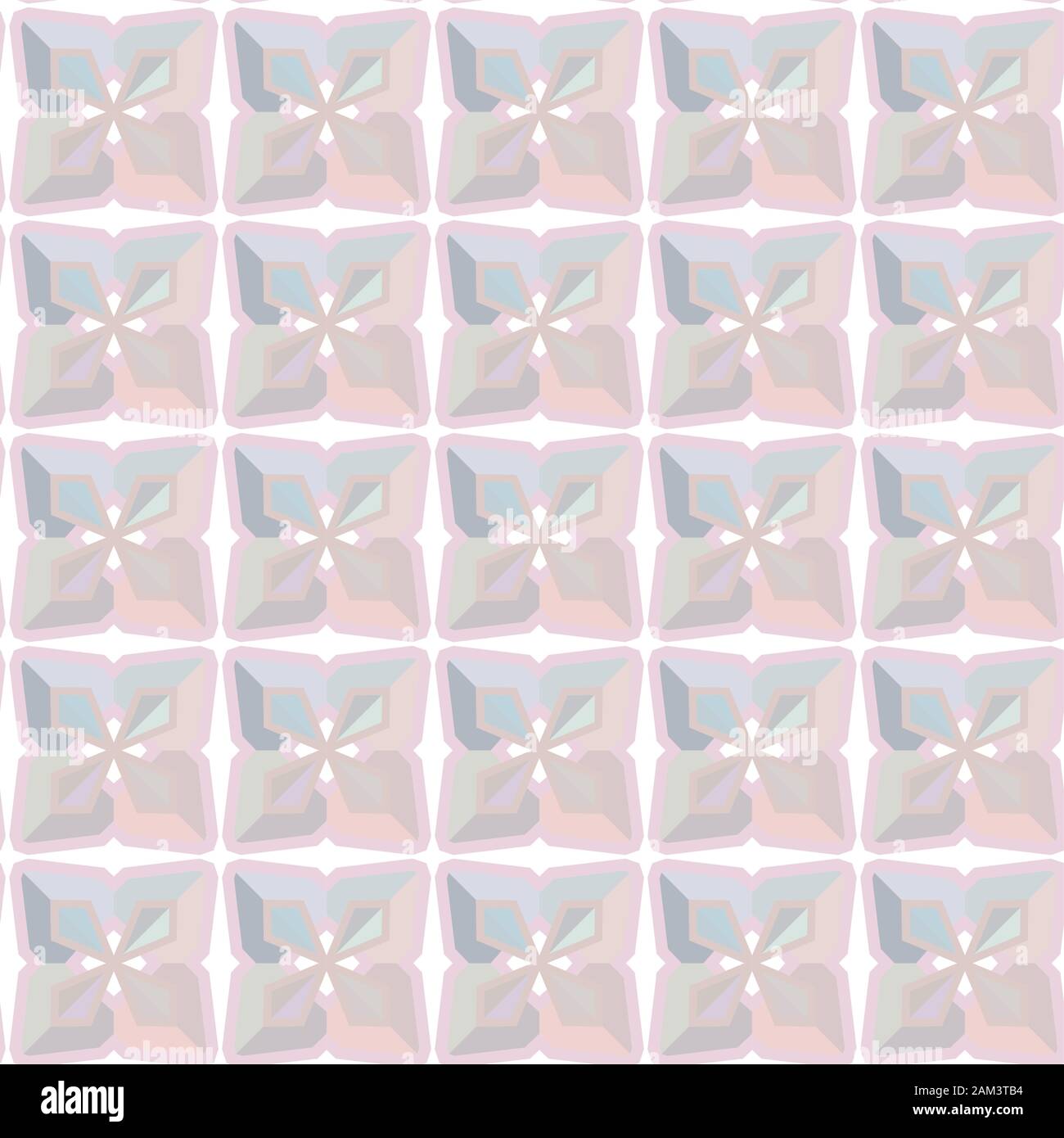 Geometric ornamental vector pattern. Seamless design texture. Stock Vector