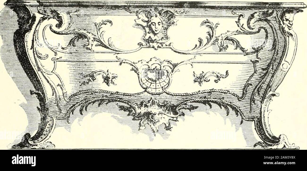 An historical guide to French interiors, furniture, decoration, woodwork, & allied arts during the last half of the seventeenth century, the whole of the eighteenth century, and the earlier part of the nineteenth . Designs for Finials. Louis XV. FRANCOIS DE CUVILLES. 309 Middle [8th Century. and a host ofothers were impor-ted into France. Edme Bouch-ardon, sculptorand architect, wasborn in 1698 anddied in 1762. Hewon the GrandPrix de Rome in1723. He spentten years in Italyand returned in1733. I haveillustrated someof his work onpages 316 and 317.The statue ofLouis XV. whichformerly stood inthe Stock Photo