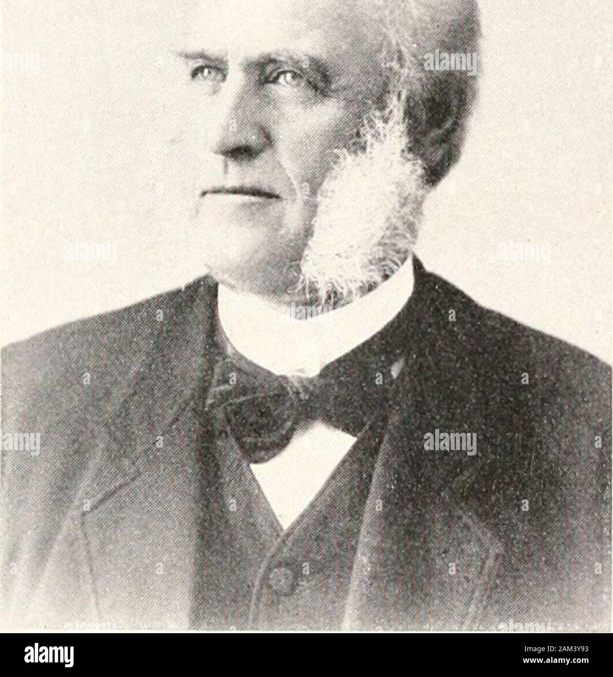 The illustrated LaconianHistory and industries of Laconia, N.HDescriptive of the city and its manufacturing and business interests . sketch grewto manhood. His education was com-pleted at Sandwich, Meriden, and Gil-manton academies, and he taught schoolfor a time in the rural districts of Moul-tonborough and Gilmanton. He decidedto adopt the medical profession, andfirst studied with the late Dr. W. H. H.Mason, of Moultonborough, in 1843,then in 1S44 went to Boston, where hestudied under the late professors, OliverWendell Holmes, Jacob Bigelow, andHenry J. Bigelow, of the Harvard Med-ical Schoo Stock Photo