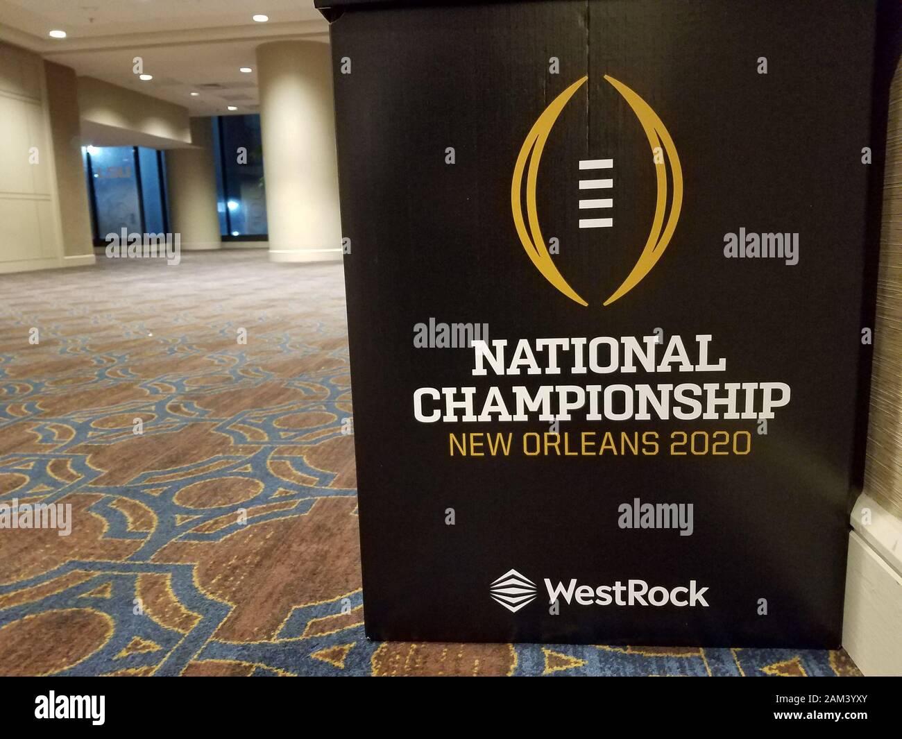 New Orleans La Usa 11th Jan 2020 2020 National Championship