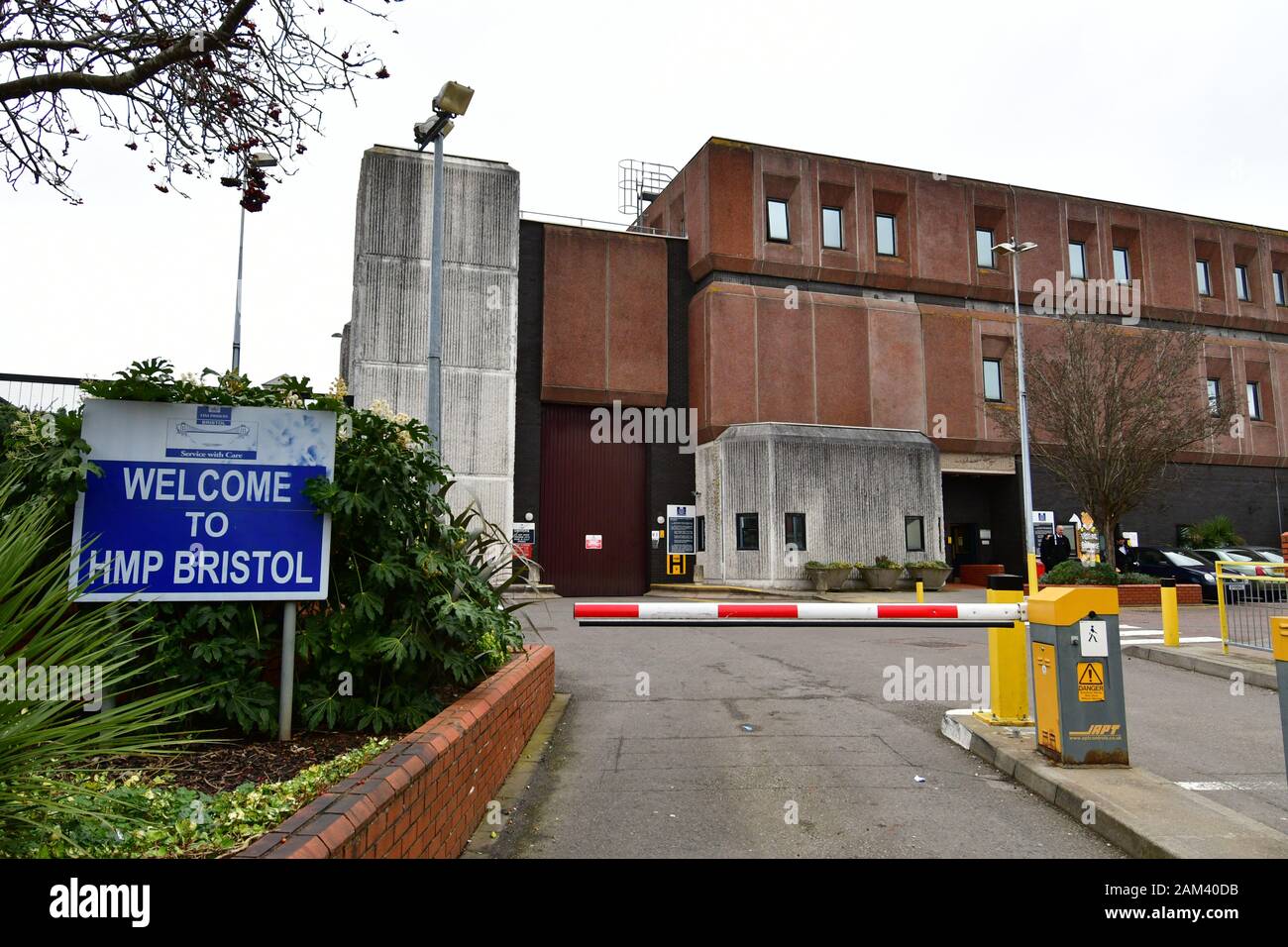 Bristol, UK. 11th Jan, 2020. Five Prison officers injuried by inmate attack.Happened on friday afternoon.All five received hospital treatment. Picture Credit: Robert Timoney/Alamy Live News Stock Photo