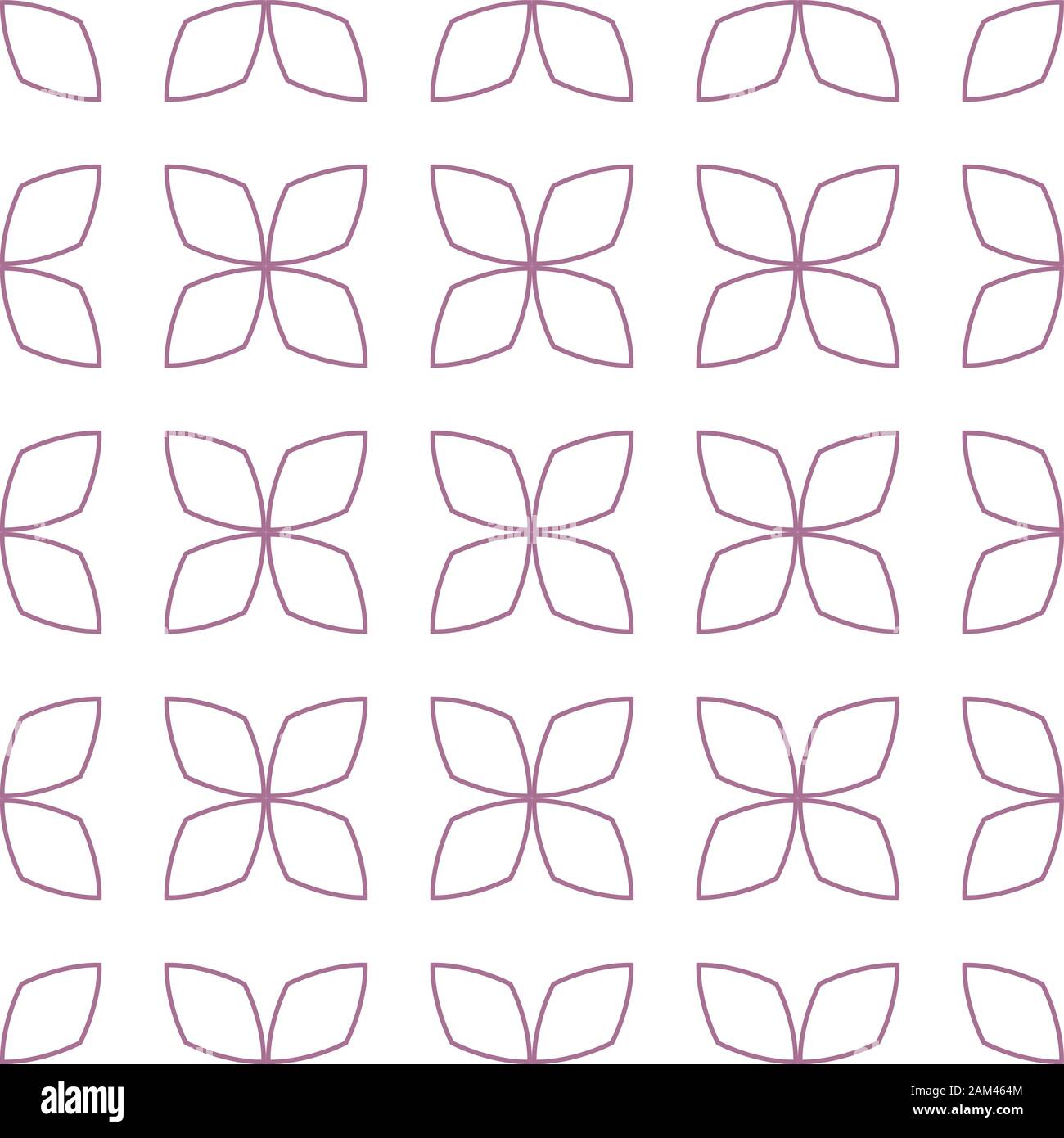 Seamless geometric ornamental vector pattern. Abstract background Stock Vector