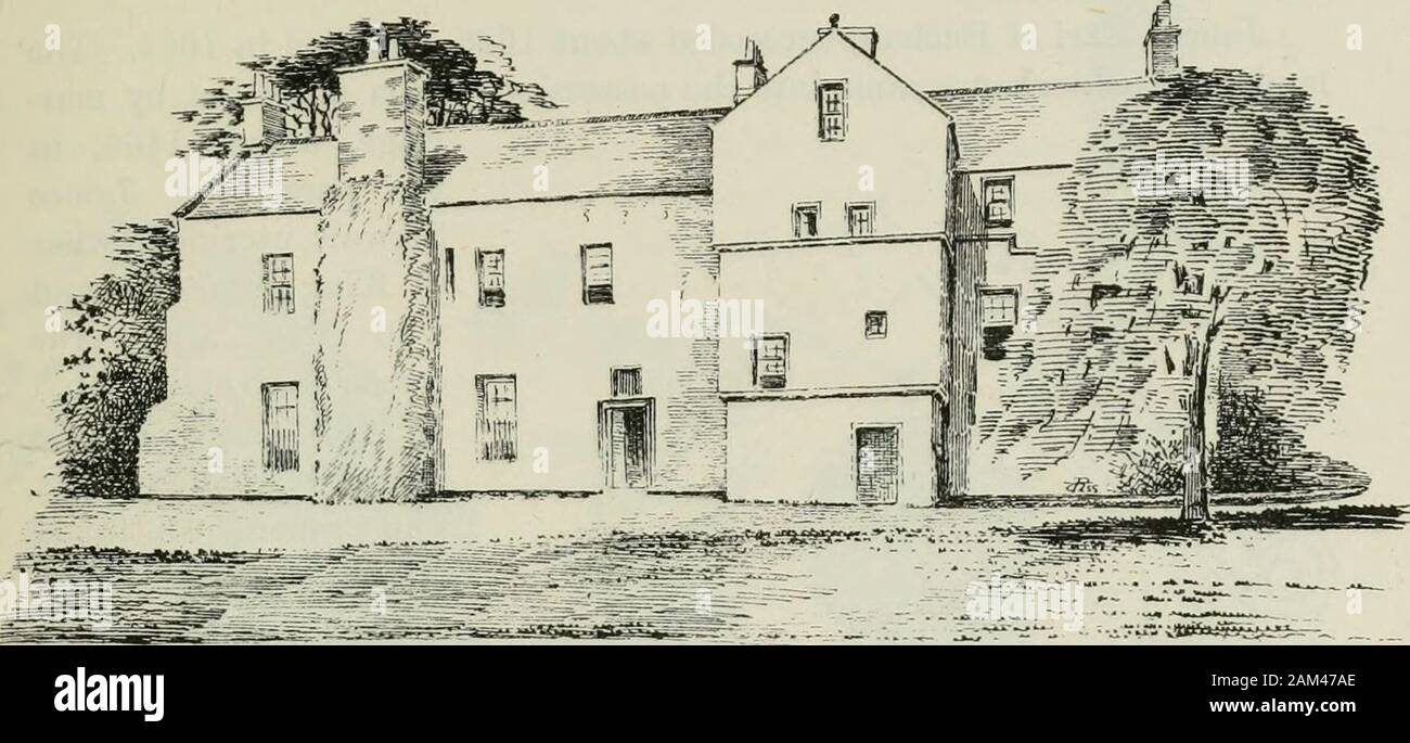 The Castellated And Domestic Architecture Of Scotland From The Twelfth To The Eighteenth Century Dotted Lines On The North Side The Corbelled Supports Of This Stair Turret With Other Corbelling Adjoining Are