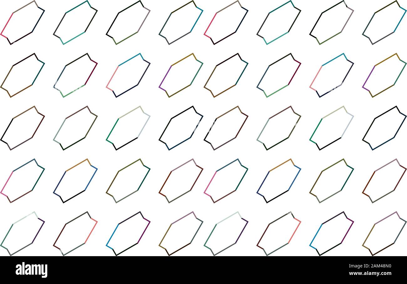 Seamless geometric ornamental vector pattern. Abstract background Stock Vector