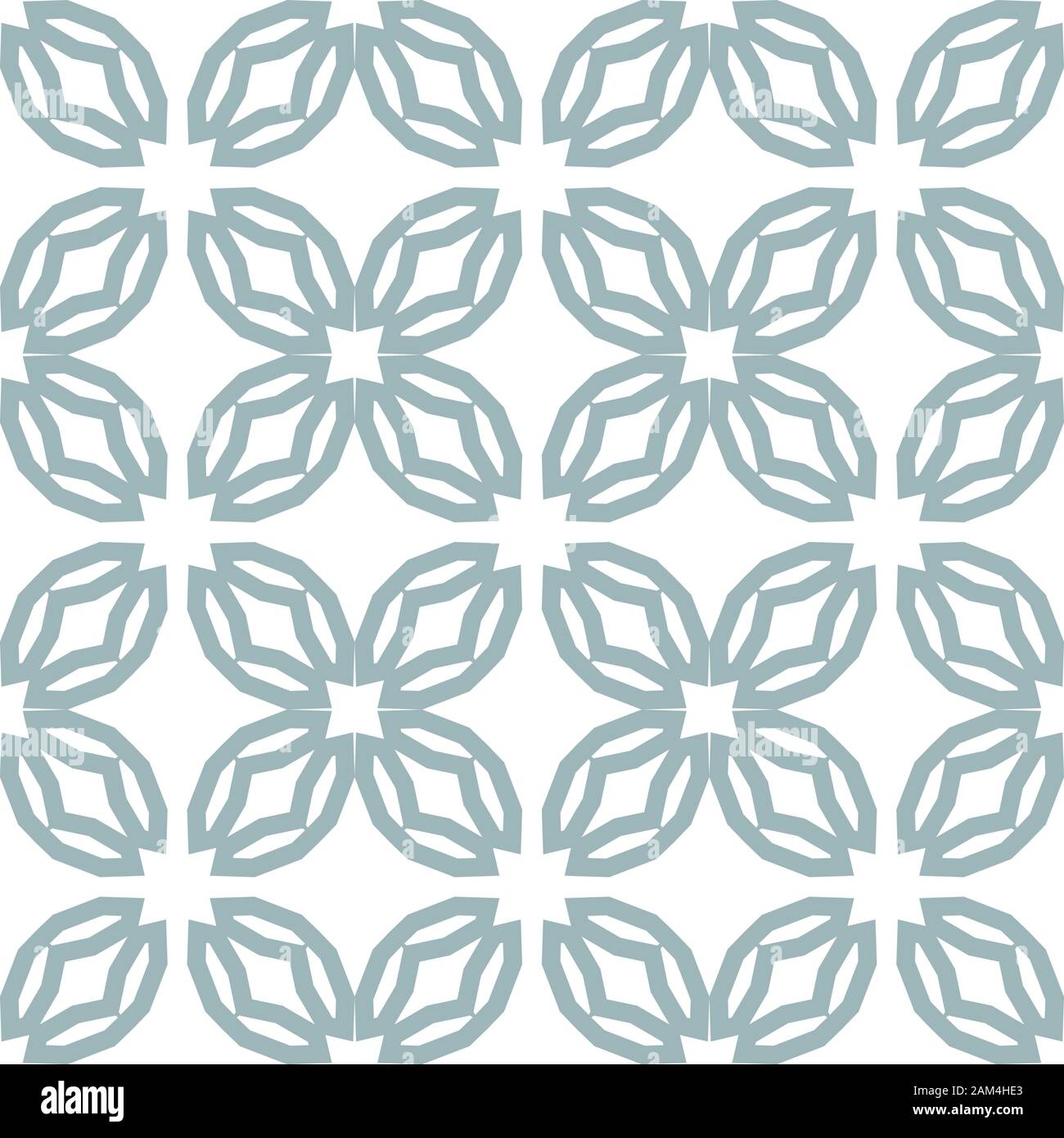 Geometric ornamental vector pattern. Seamless design texture. Stock Vector