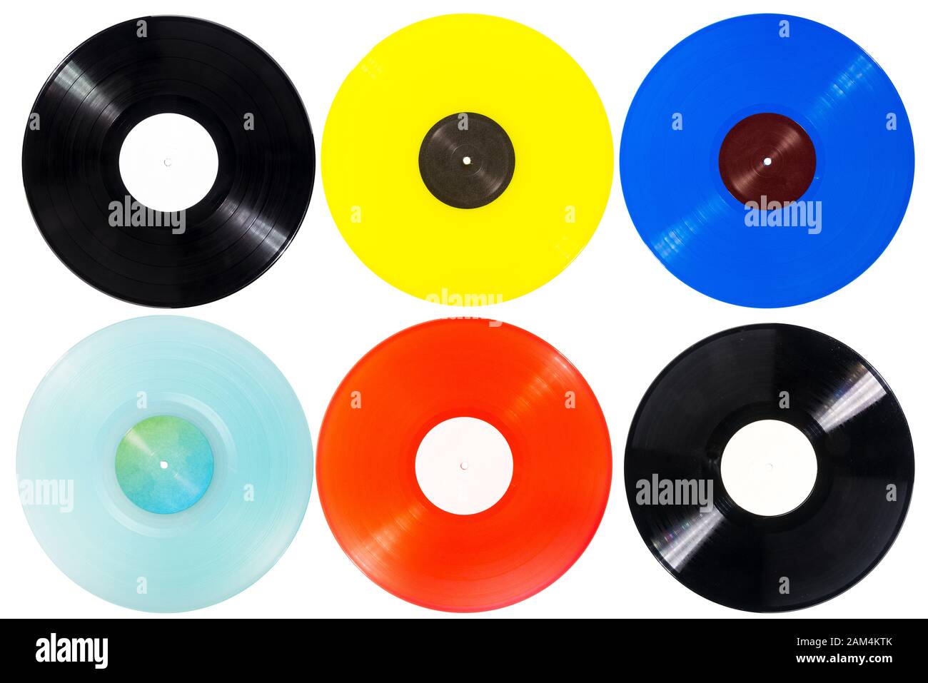 Cyan Transparent Vinyl Record Isolated On White Background Stock Photo -  Download Image Now - iStock