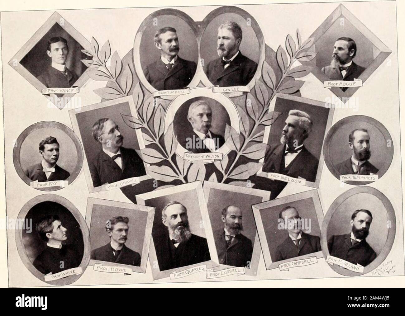 Calyx . les Alfred Graves, M. A., LL. D., 1875, Dean of the Law Faculty, and Professor of Common and Statute Law. Sidney Turner Moreland, M. A., C. E., 1880,McCormick Professor of P/ivsics. J.MES Addison Ouarles, D. D., LL. D., 1886,Professor of P/iilosophy. Henry Don.ild Cajipbell, M. A., Ph. D., 1887,Robinson Professor of Geology and Biology. David Carlisle Humphreys, C. E., 1889,Thomas A. Scott Professor of Civil Engineering. Henry Alexander White, M. A., Ph. D., D. D. 1889, Professor of History. Addison Hogue, 1893, Corcoran Professor of Greek. Edwin Whitfield F.y, ]I. A., Ph. D,, 1893, Stock Photo