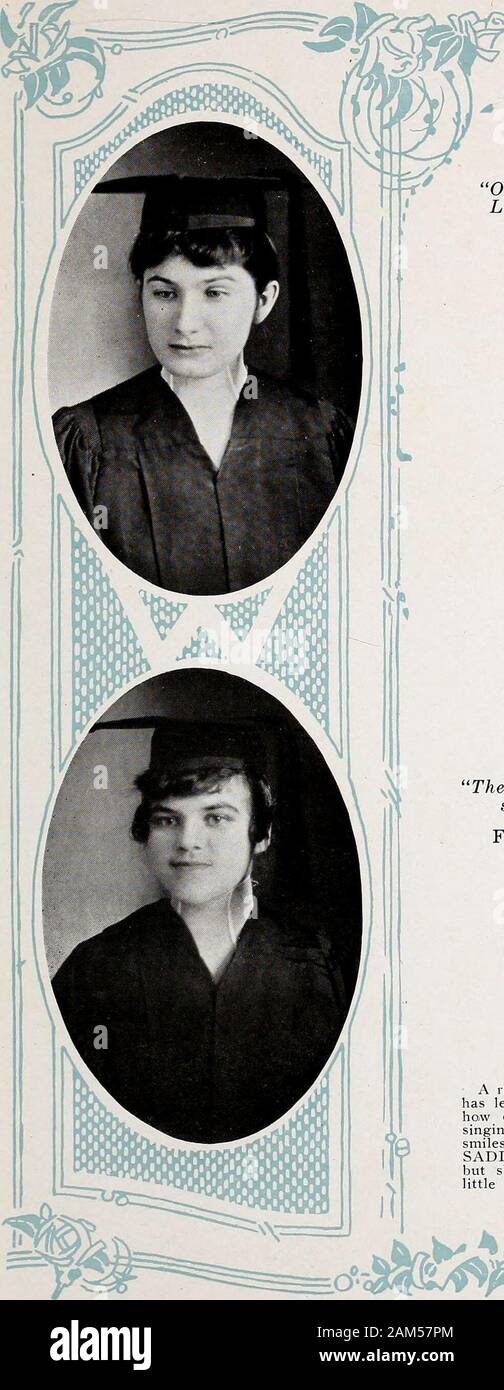 Tatler . MM T. 1917 ^aiier Martha Sue Padget regular normal 0/ softest manners, unaffected, kind.Lover of peace, and friend of all mankind. Second Saluda Contribution. Sue Stock Photo