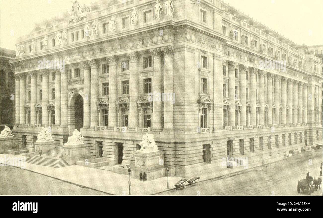 New York . U. S. CUSTOM HOUSE, Bowling Green, foot of Broadway