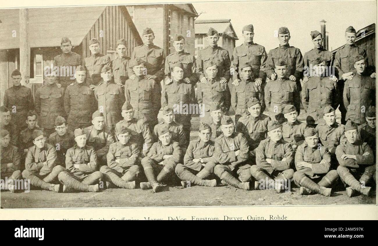 331st field artillery, United States army, 1917-1919 . , John 9-18-17 Nelson, Alvin G. 5-25-18 &gt; j! Cobb, Charles 0. 6-25-18 Peterson, Peter S. 5-27-18 Collins, William L. 6-26-18 Petraszak, John S. 9-18-17 !•?:, Corey, Vern 6-28-18 Raminger, Henry A. 4-29-18 Crass, Walter A. 5-27-18 Saue, John P. 5-25-18 Crouch, Ernest 6-24-18 Shoemaker, Ernest A. 4-29-18 Crowner, Warren R. 5-25-18 Smith, Clyde L. 6-25-18 Cunningham. Francis C. 6-25-18 Smith, William 5-25-18 Day, Clark E. 6-26-18 Steinbach, Christian J. 7-24-18 Dillon, Joseph C. 5-27-18 Sullivan, George R. 7-22-18 Dwyer, Cornelius W. 6-26- Stock Photo