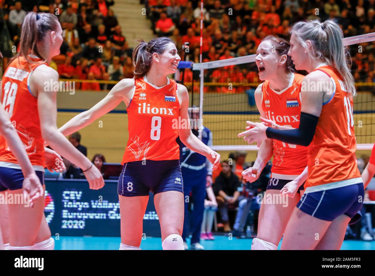 Apeldoorn, Netherlands. 11th Jan, 2020. APELDOORN, 11-01-2020, Stadium  Omnisport European Qualification 2020, Netherlands player Floortje Meijners  (m) during the match Germany - Netherlands Credit: Pro Shots/Alamy Live  News Stock Photo - Alamy