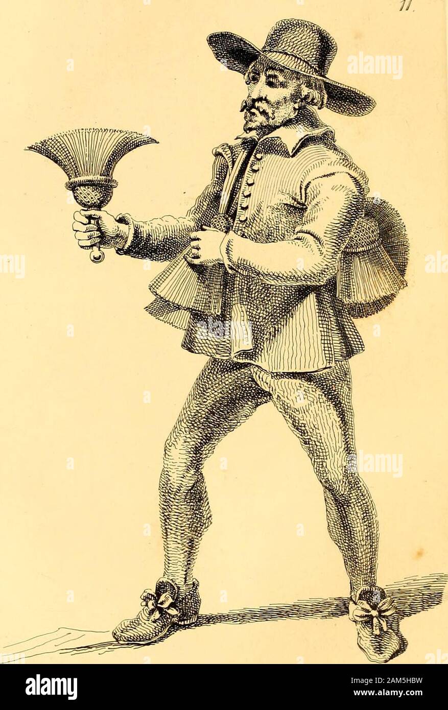 The cries of London : exhibiting several of the itinerant traders of antient and modern times . sticks of marking stones of ruddle, with 38 the words Stop Thief, so that, if stolen, the thief should atonce be detected and detained. For this, and many other cu-rious particulars respecting the lowest classes of the inhabitantsof St. Giles in the Fields, the writer is much indebted to histruly respectable friend, the late William Packer, Esq. ofChai--lotte Street, Bloomsbury, and afterwards of Great Baddow,in Essex, who was born, and resided for the great part of hislife, upon the spot. For the h Stock Photo