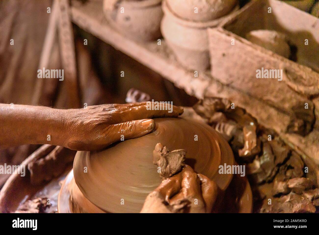 Handmade Indian Clay Pot High Resolution Stock Photography and Images ...