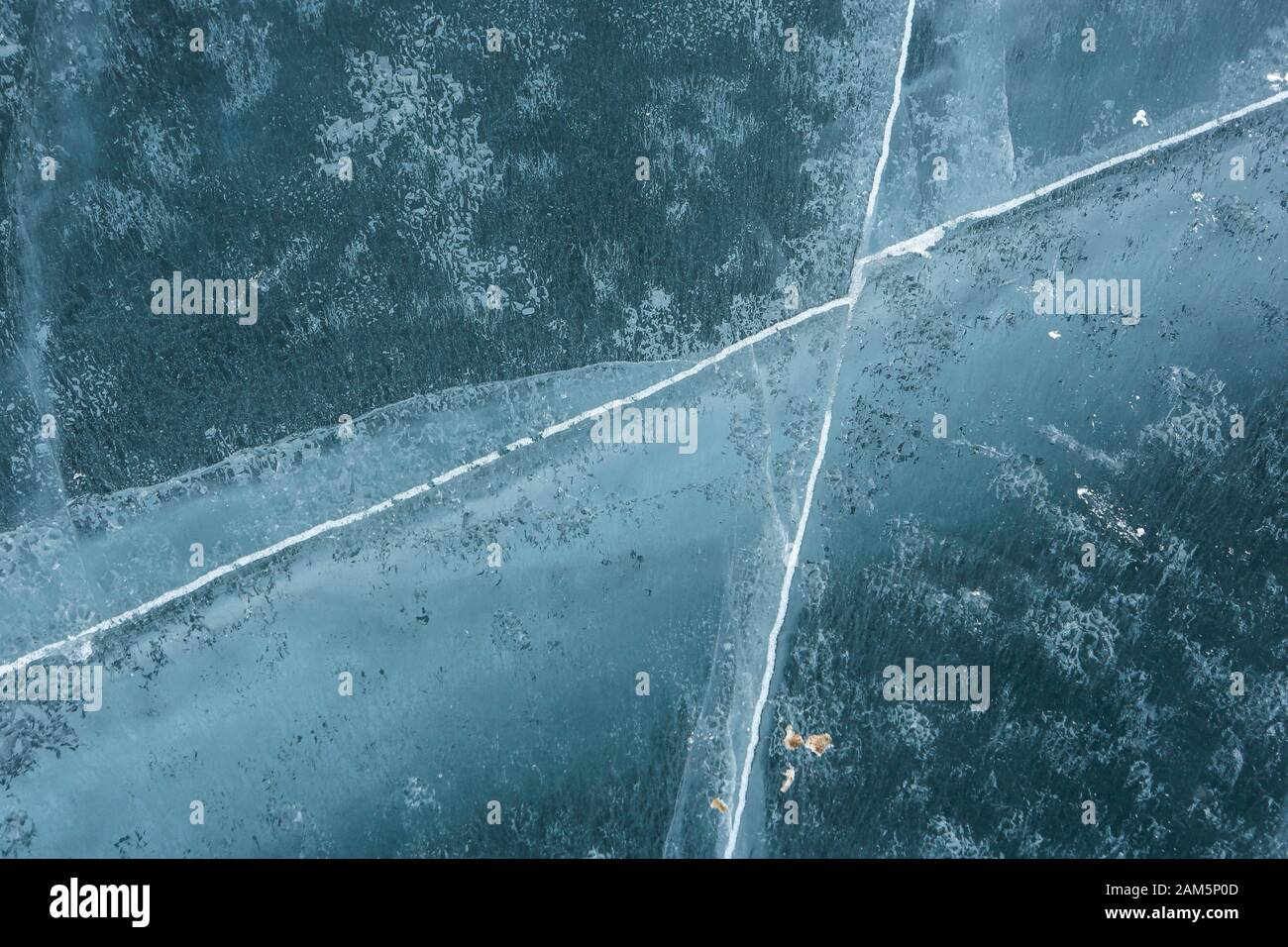 Baikal lake blue ice hi-res stock photography and images - Alamy