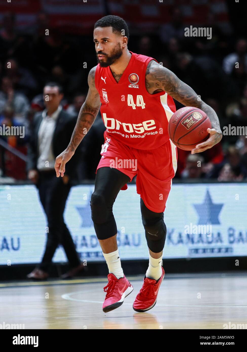 Braunschweig, Germany, December 14, 2019: Basketball player Bryce Taylor in action during the BBL Pokal match Stock Photo