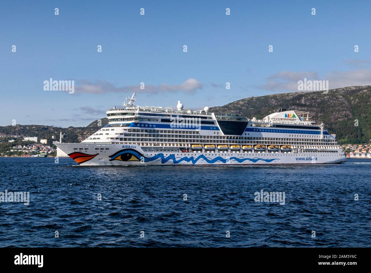 Carnival cruise ship fjord hi-res stock photography and images - Alamy