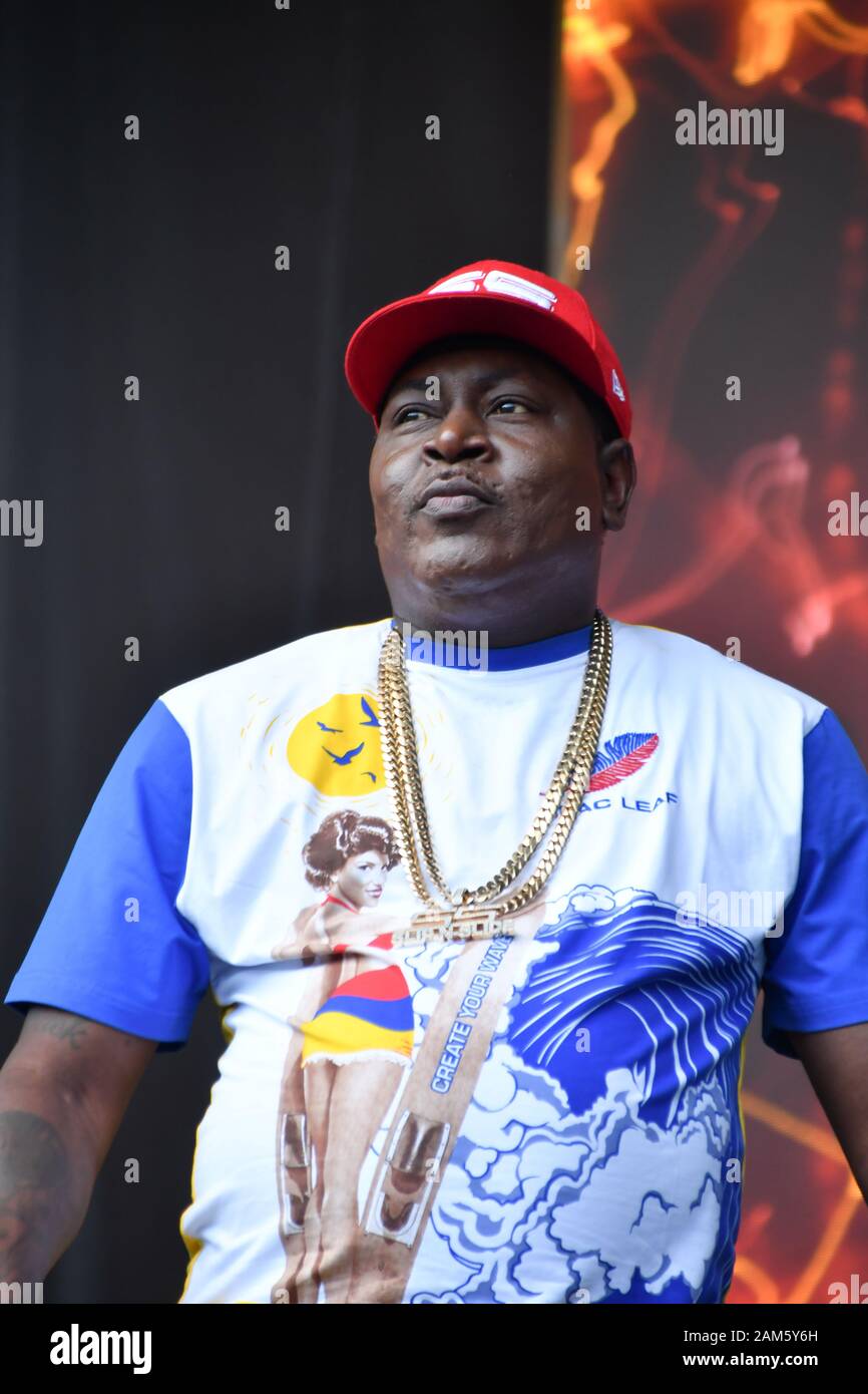 Rapper Trick Daddy performs during 10th annual 'One Music Fest' held at
