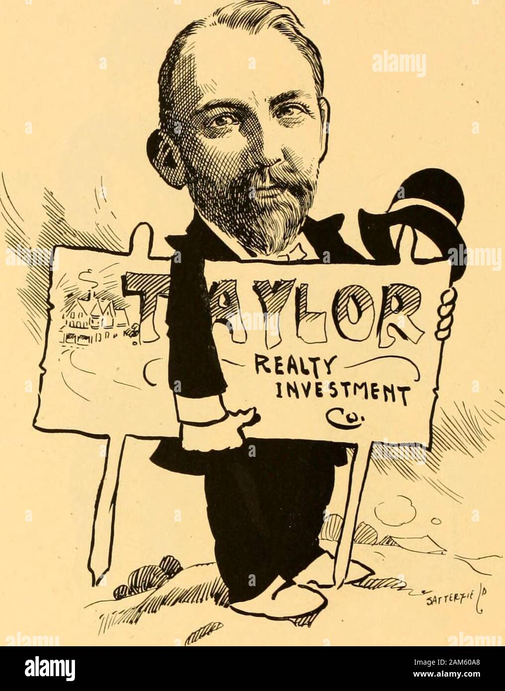 Clevelanders 'as we see 'em;' a gallery of pen sketches in black and white . Peter Carroll The Cleveland Transfer and Carriage Company 67. J. W. Taylor The Taylor Realty &)mpany Stock Photo