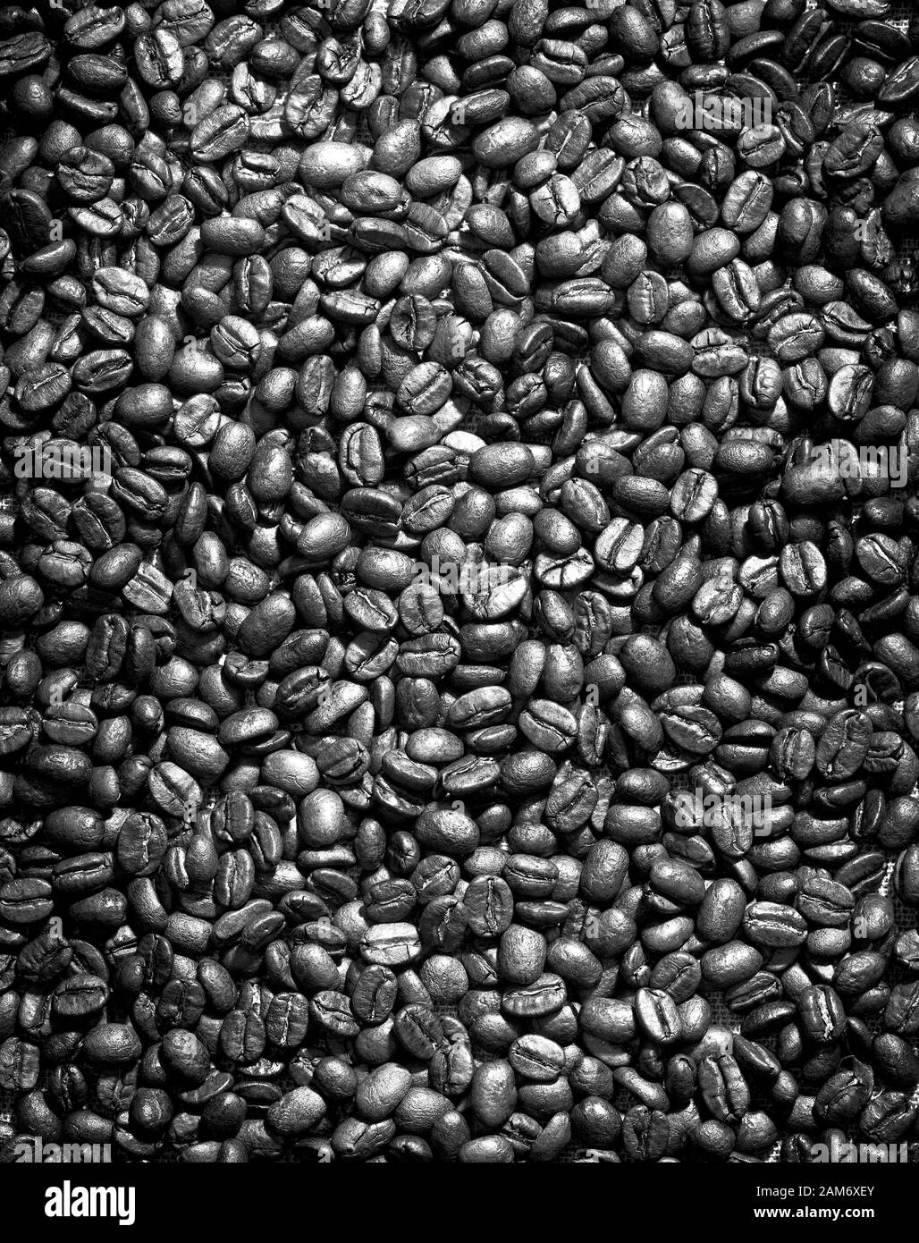 Coffee bean art Black and White Stock Photos & Images - Alamy
