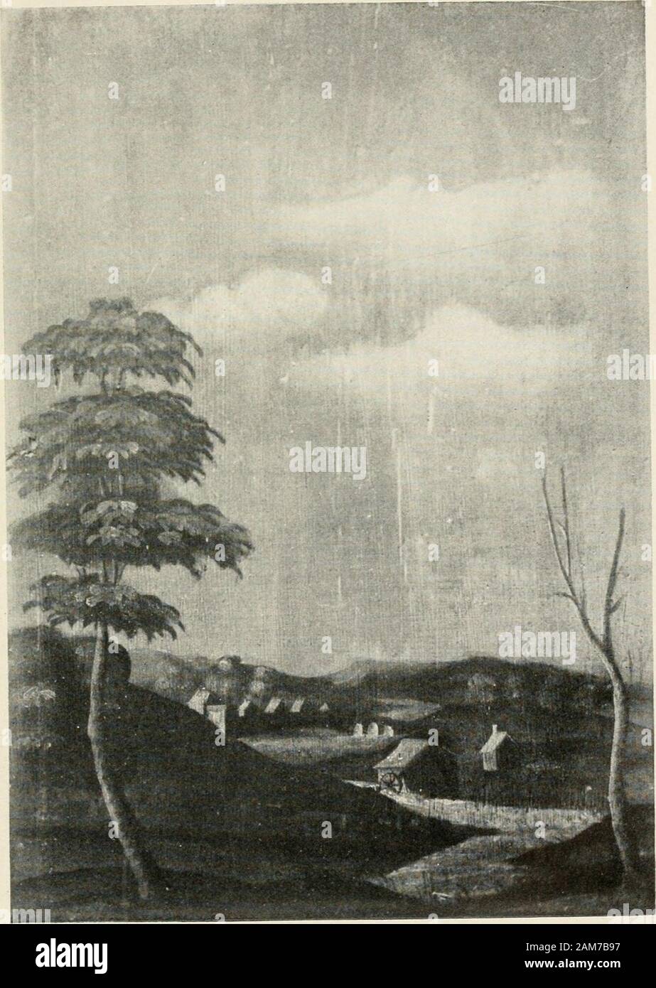 Hingham : a story of its early settlement and life, its ancient landmarks, its historic sites and buildings . ton in June, 1784, where he preached for atime in the Brattle Street Church. The family followed inAugust. From Perth Amboy, N.J., they went on to New Yorkin a little sloop, and thence by a coasting vessel to Newport,R.I. They reached their final destination on the second dayfrom New York, passing through Jamaica Plain, the beautifulscenery of which Margaret describes in terms of praise. They lodged at a boarding-house on State Street, kept by aMrs. Gray and her two sisters, where they Stock Photo