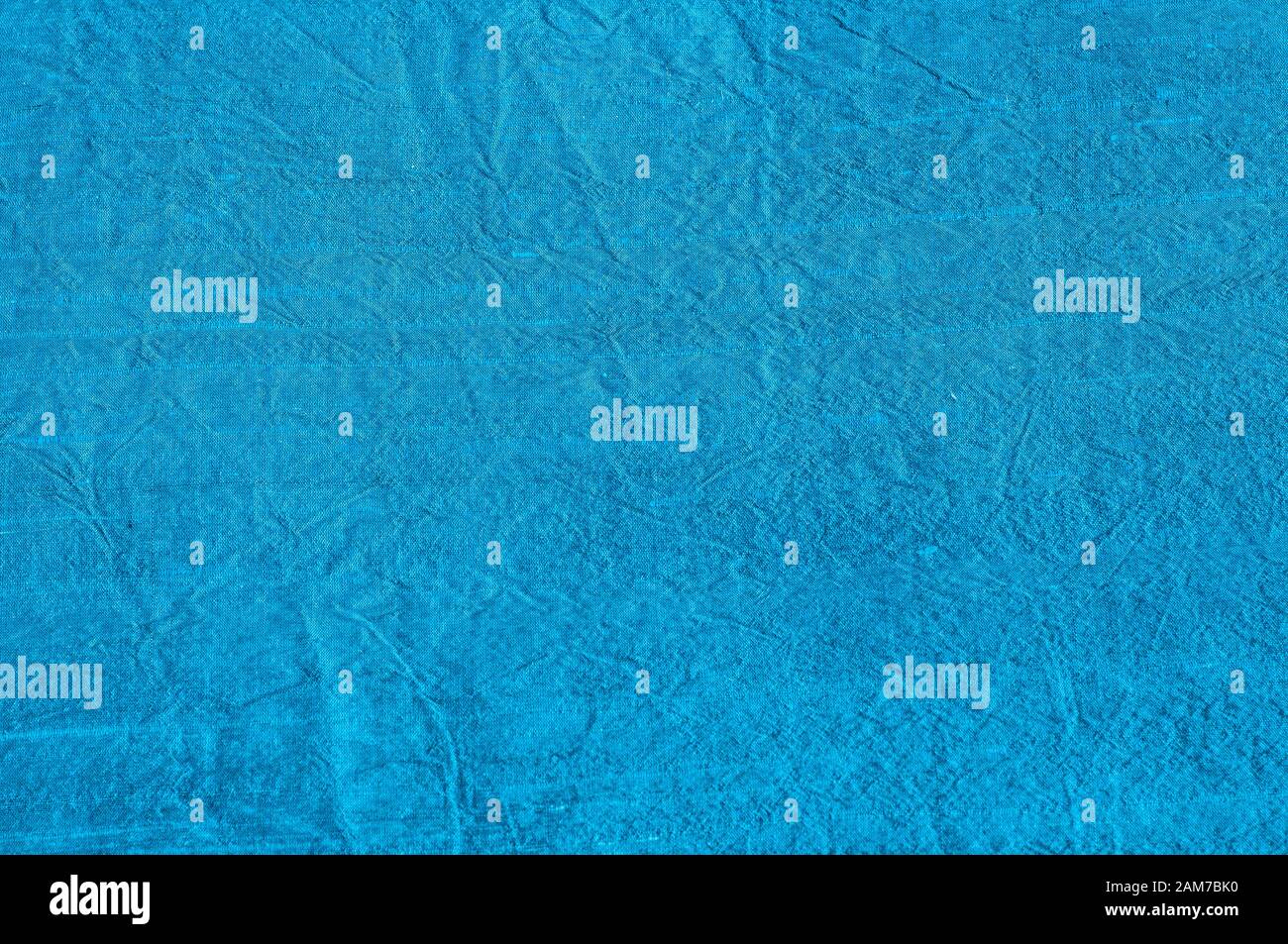 Blue Italian Shantung Silk Fabric main image 0