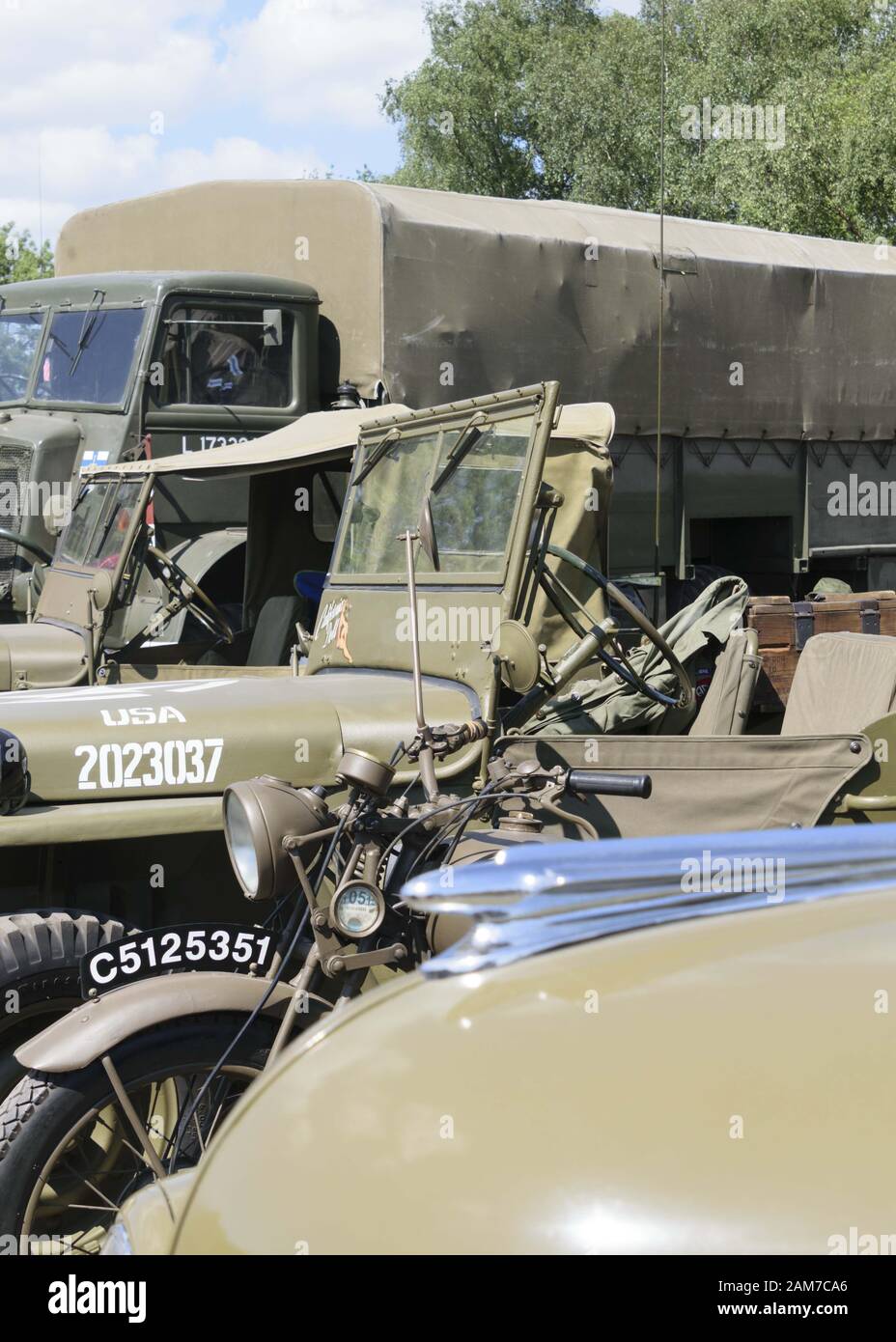 Wwi military vehicles hi-res stock photography and images - Alamy
