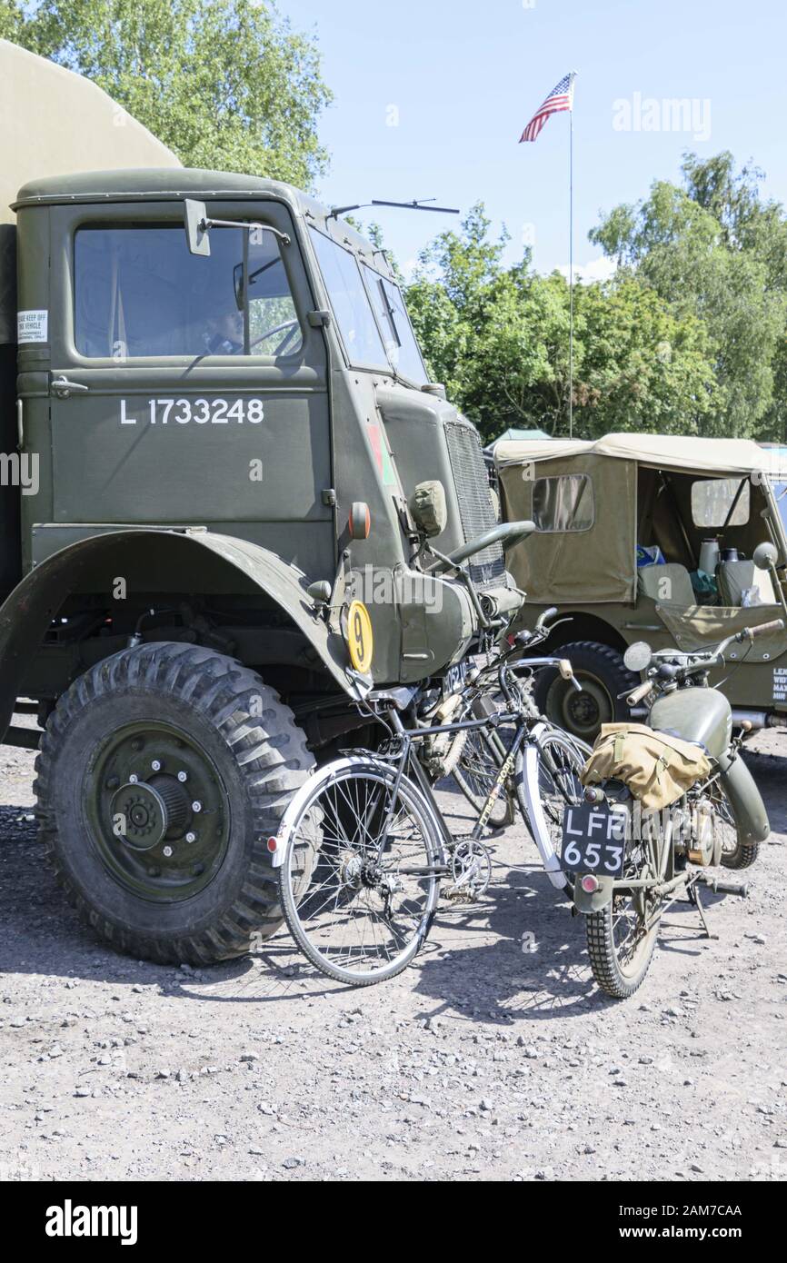 Vintage Military Vehicles High Resolution Stock Photography and Images