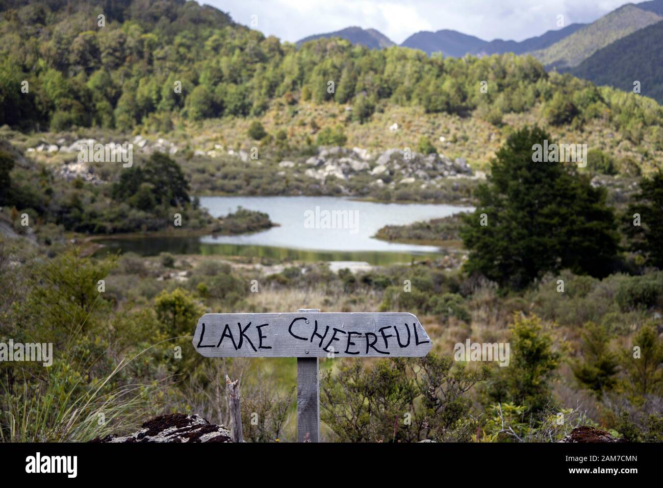 Walking the Old Ghost Road trail, Lyell to Seddonville, New Zealand