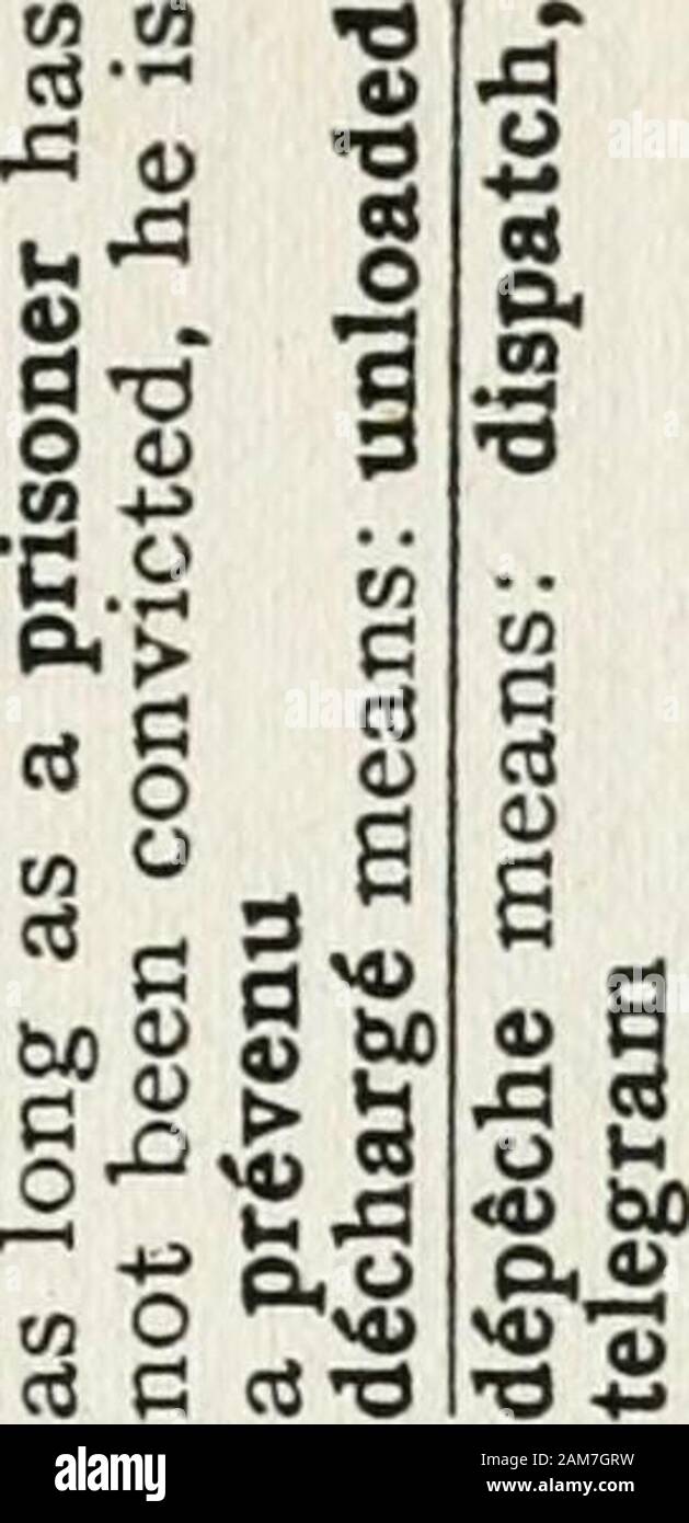 Some Stumbling Blocks Of The French Language And The Way To Avoid Them 3 D Gt 4 3o Si U D D Fl Gt Cs 3 2 R N O