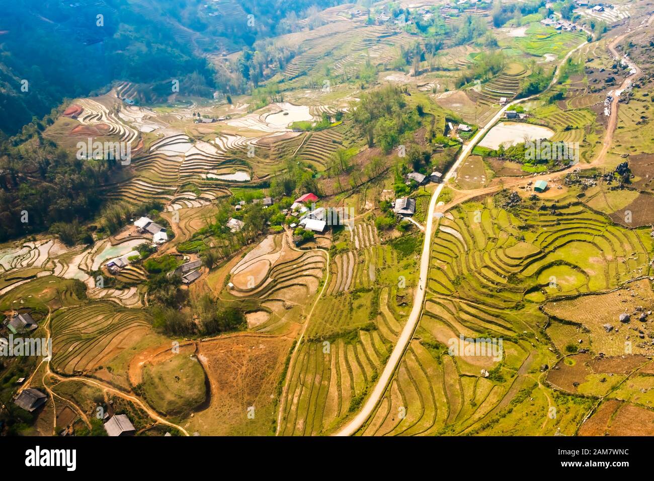 Rice Fields On Terraced In Sapa Vietnam Stock Photo Alamy rice-fields-on-terraced-in-sapa-vietnam-stock-photo-alamy