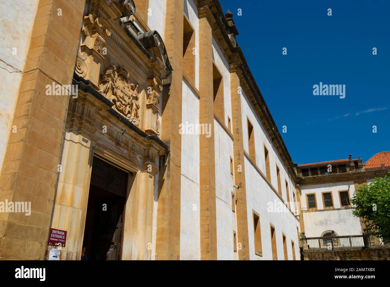Mosteiro de Santa Clara-a-Nova in Coimbra Portugal Stock Photo