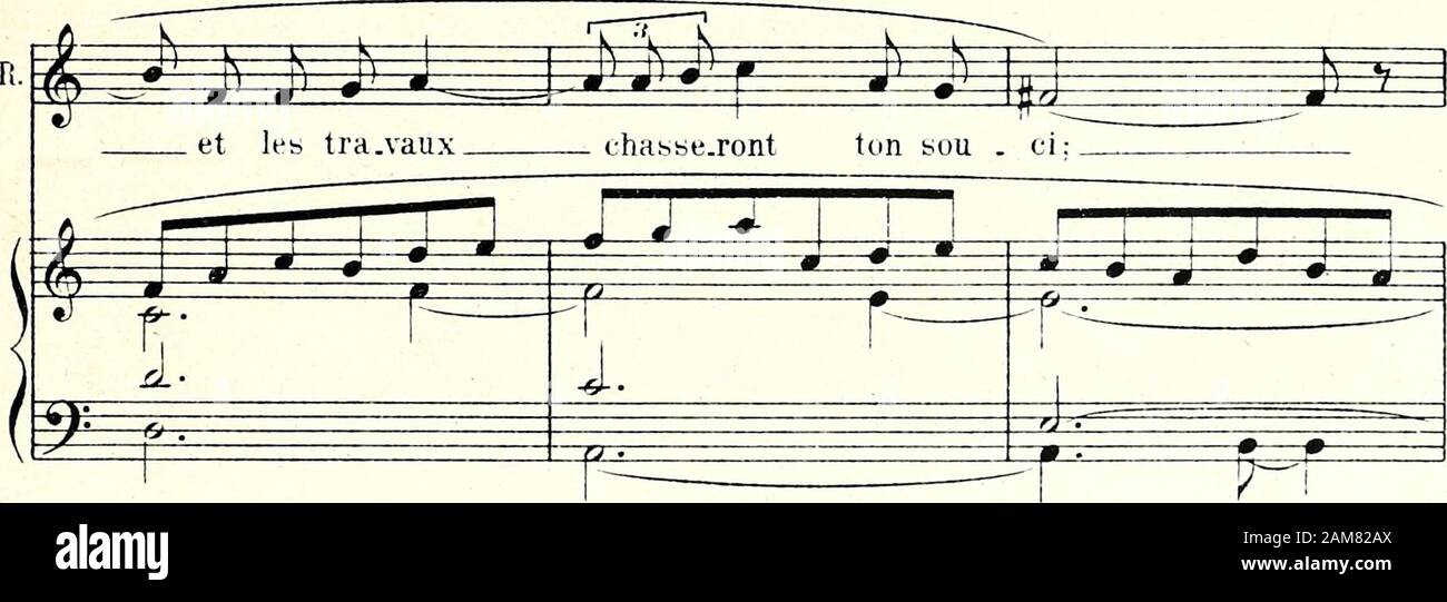 Nausicaa : opéra en deux actes : . l J l^ J^ J i-A é laU, ^^=^ ^^ ne trem.ble pas ain . bi. Lks jours. ^^^ ï P3; f^ i ^ i J :^ i: ff-r ^?i- p, ^. ^ ^^ ^^jj=5^^#f4^^^s^^ ?iït ^ El tu li . ras, demain de l;i pci. jif (pht-.mt jr^^ i»^ ¥ ^^m ^ ^v^—^ ^^ L f.. T b,,):,iti ini uni rtimiUf t/in a/jprurhi ) A peine moins lent i d^3E U ^m -^r-w •—0- !T.-las! y ne sai^ É r—s—? ^1 k=it :^^^c XIP^ ±*± -•—#- Voici ton luie a .vec notre ho A jiein» moins lent S Stock Photo